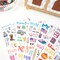 bloom daily planners Sticker Sheets, Vintage Holiday Pack